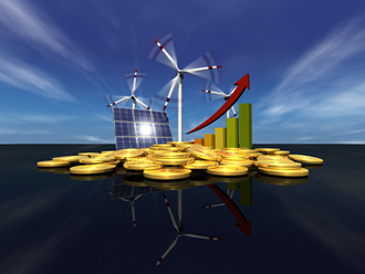 11 πρασινη ενεργεια χρηματα fot 330x248 Η παραγωγή ενέργειας από φωτοβολταϊκά στην Ιταλία αυξήθηκε σε ένα χρόνο 76%