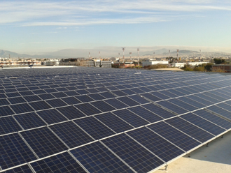 conergy1 500kWp σε βιομηχανική στέγη από τη Conergy