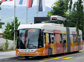 bus Λεωφορείο φορτίζεται μέσα σε 15 δευτερόλεπτα